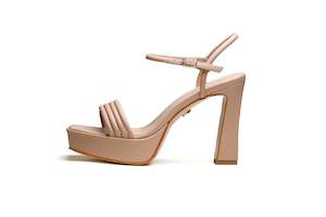 Ss22 23: Bianca Platform Sandal Nude