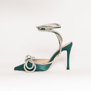 Evening Wear: Brooke Heel Emerald Green 10cm