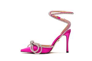 Evening Wear: Brooke Heel Hot Pink 10cm