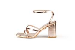 New Collection: Ky Sandal Heel Rose Gold