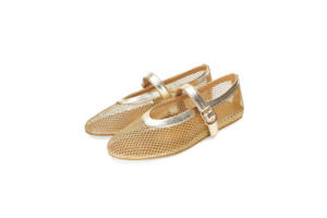 Wide Fit: Gola Mesh Flats - Sienna