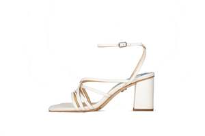Ivory Leather Bridal Heel – Timeless