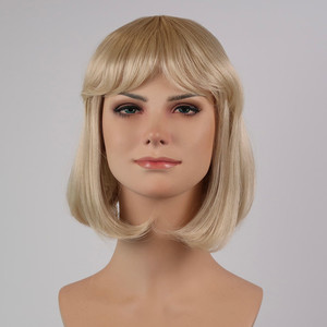 Lob with heavy fringe and punched crown 5950M Sole Wig Works