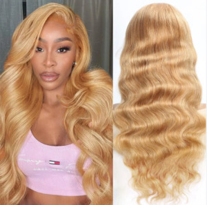 Honey blond colour 27 18 inch. Sole Wig Works