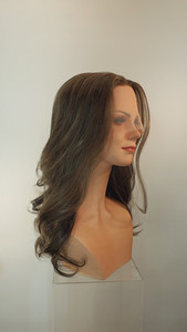 Products: Brown Grey 40cm lace front Sole Wig Works