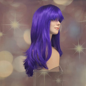 Products: Purple with fringe Sole Wig Works