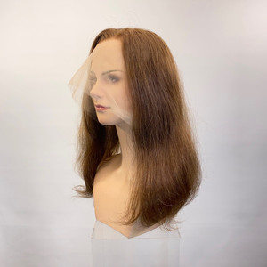 HD full lace mid brown - Human Hair Sole Wig Works