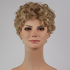 Short uniform layers curly Sole Wig Works