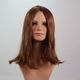 Long straight middle part Sole Wig Works