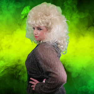 Products: Mid length layered curly S742 Sole Wig Works