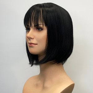 Products: Chin length bob hard front Sole Wig Works