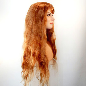 Ginger with light tips hard front Sole Wig Works