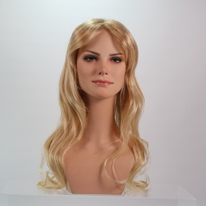 Long layers with middle part and fringe Sole Wig Works