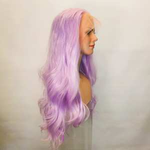 Products: Long Lavender waves lace front Sole Wig Works