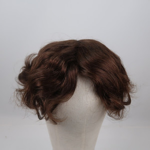Products: Warm brown with wave toupee Sole Wig Works