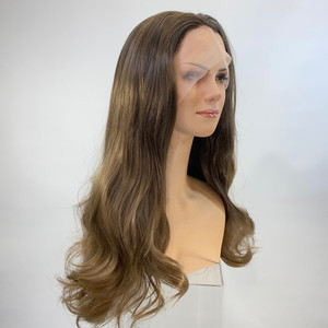 Ash brown to mid brown ombre Sole Wig Works