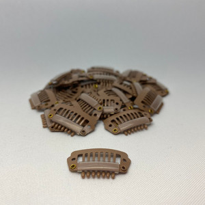 6 Small Toupee Clips Sole Wig Works