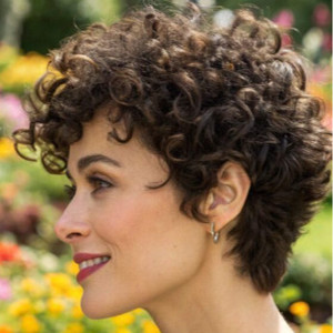 Pixi cut Lace front colour P4/27 brown Highlights Sole Wig Works