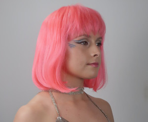 Pink Bob Sole Wig Works
