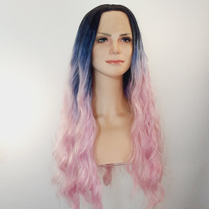Products: Ombre pink and blue Sole Wig Works
