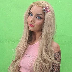 Creamy blond lace front Sole Wig Works