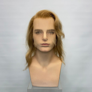 Golden blond human hair HD lace front Sole Wig Works