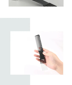 Styling comb with four pronged end Sole Wig Works