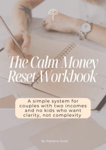 All: The Calm Money Reset Workbook