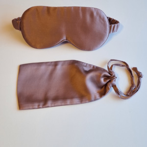100% Mulberry Silk Sleep Mask - Dusky Pink
