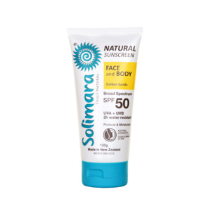 Products: SPF50 Natural Mineral Sunscreen