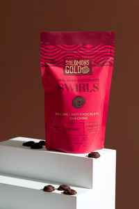 All Chocolate: Dark Chocolate Swirls 58% - 150g