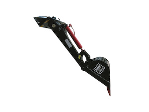 Boleo mini front hole digger attachment