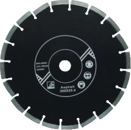 Pole Saw: Tekpac asphalt/green concrete diamond blade 14"