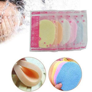 Face care: Face Wash Cleansing Sponge Puff Pad Makeup Remover