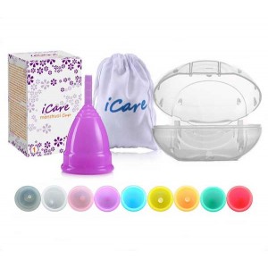 Women: Menstrual Cup Reusable Silicone Menstruation Period