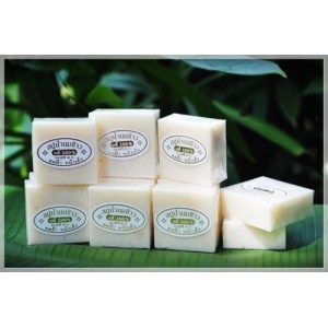 Soaps: Thai Rice Milk Herbal Soap Handmade Whitening Collagen Natural Body Face Acne