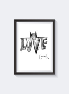 Prints 1: Bats Love Print