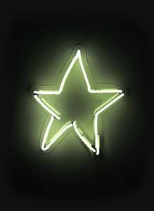 Neons Lights: SOMEKIND NEON "STAR" - YELLOW