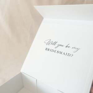 Plan Prep: Personalised Gift Box | Bridal Party Proposal Box | Name & Message