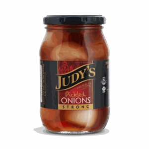 Judy's Pickled Onions - Strong - 410g