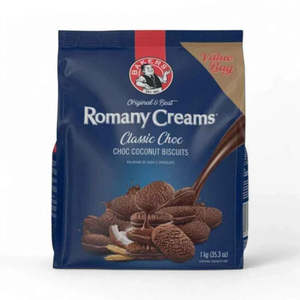 Bakers Romany Creams - Block Bottom Bag - Class/ Choc 1kg