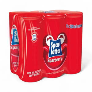 Cooldrinks: Sparletta Sparberry - 300ml - 6-pack