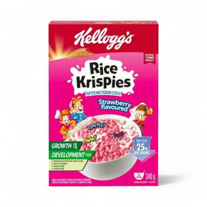 Kellogs Strawberry Rice Krispies - 340g