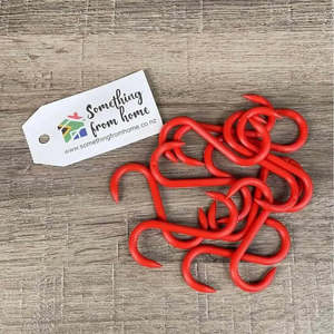 Biltong Hooks Plastic - Pack of 10 - Red