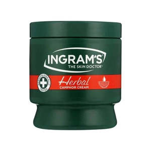 Ingrams Camphor Creams: Ingrams Camphor Cream Herbal (Green) 450ml