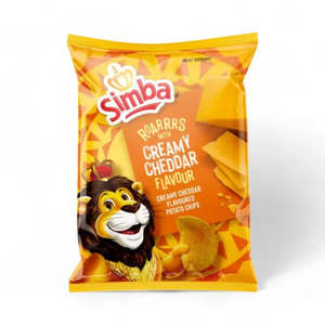 Chips 1: Simba Chips Creamy Cheddar - 120g