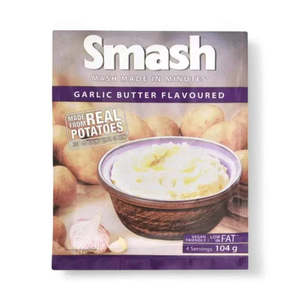Smash Instant Mash Potato (Garlic Butter) - 104g