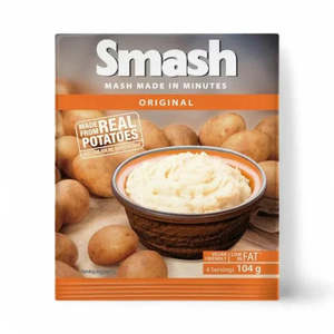 Smash Instant Mash Potato Powder Original - 104g