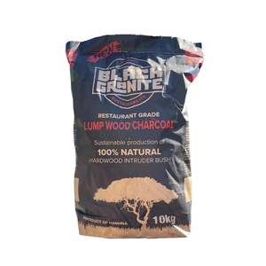 Fathers Day: Black Granite Charcoal Lump Wood - 10kg
