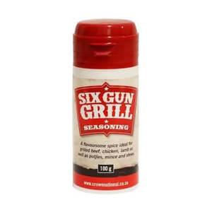 Fathers Day: Crown National - Six Gun Grill Spice Shaker 100g